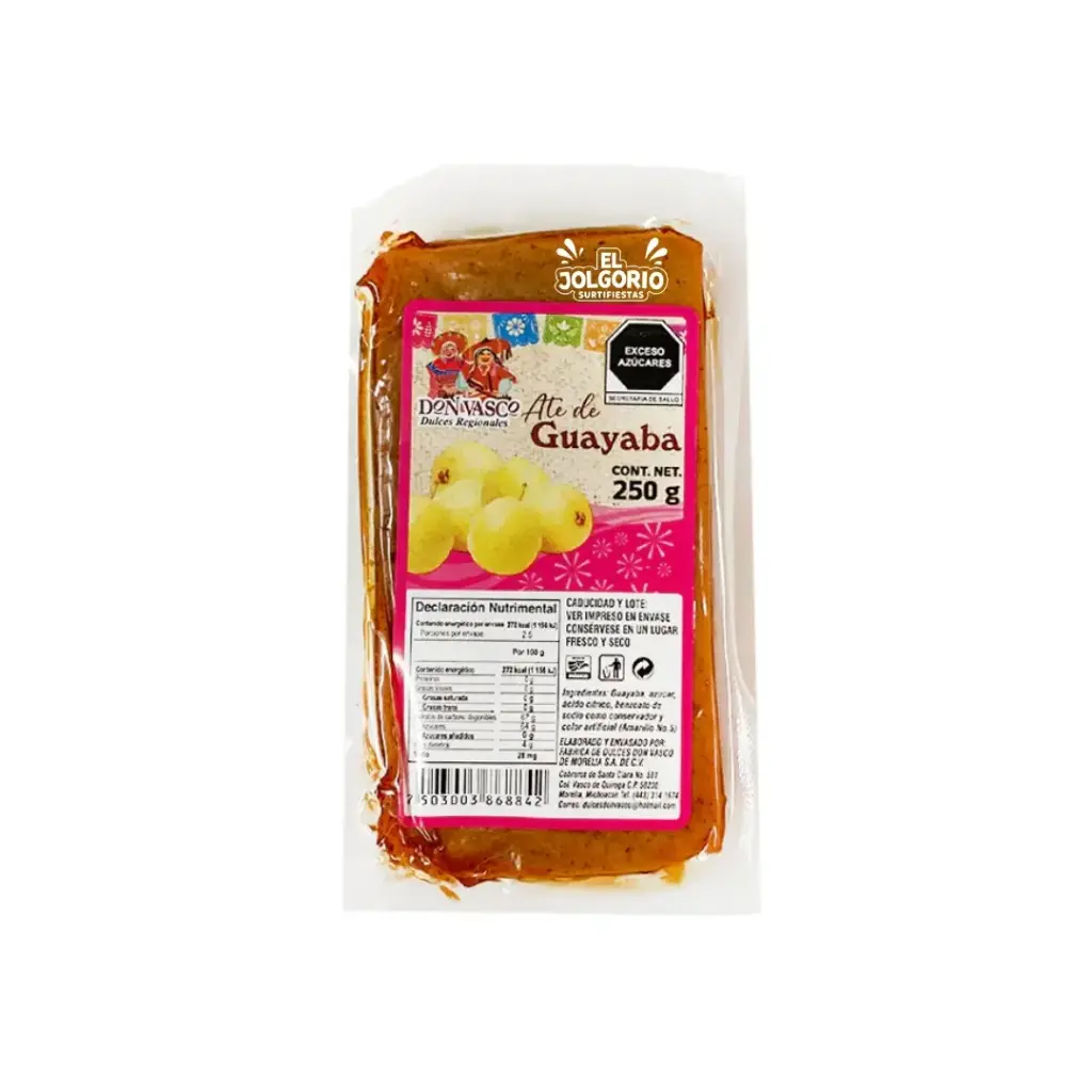 Ate Guayaba Don Vasco 250g