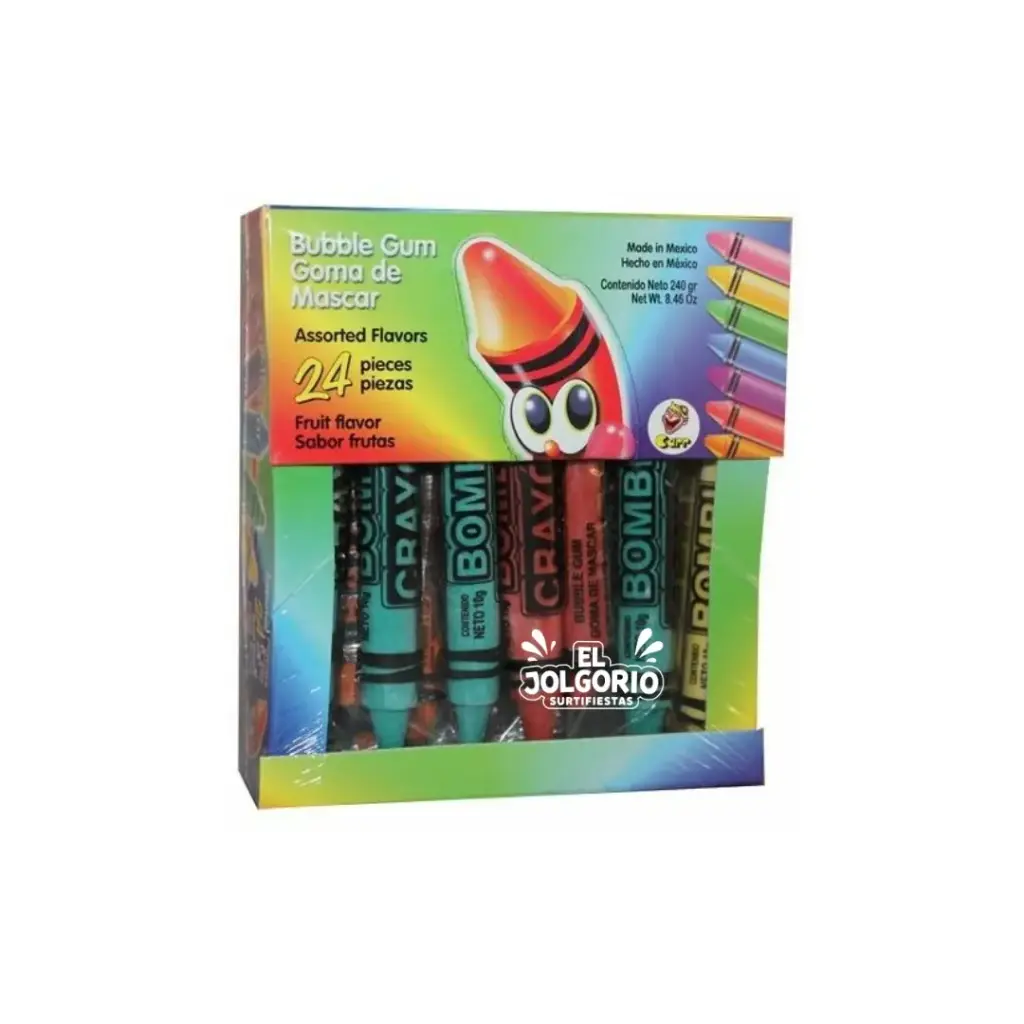 Bombi Crayon 24 Pzas