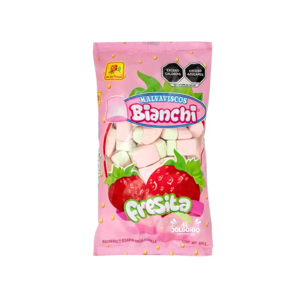 Bombón Fresita Bianchi De La Rosa 400g