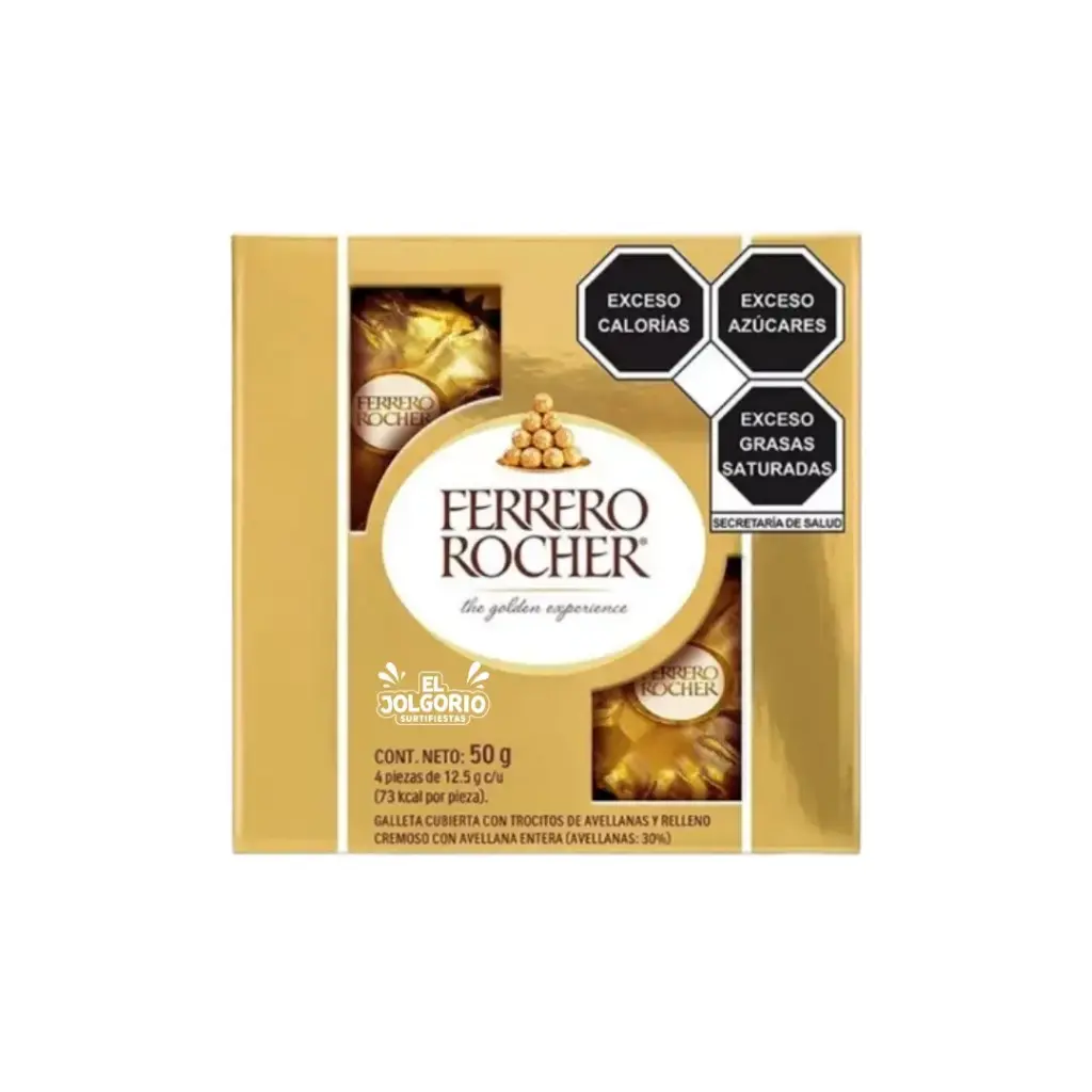 Chocolate Ferrero Rocher 4pz 50g