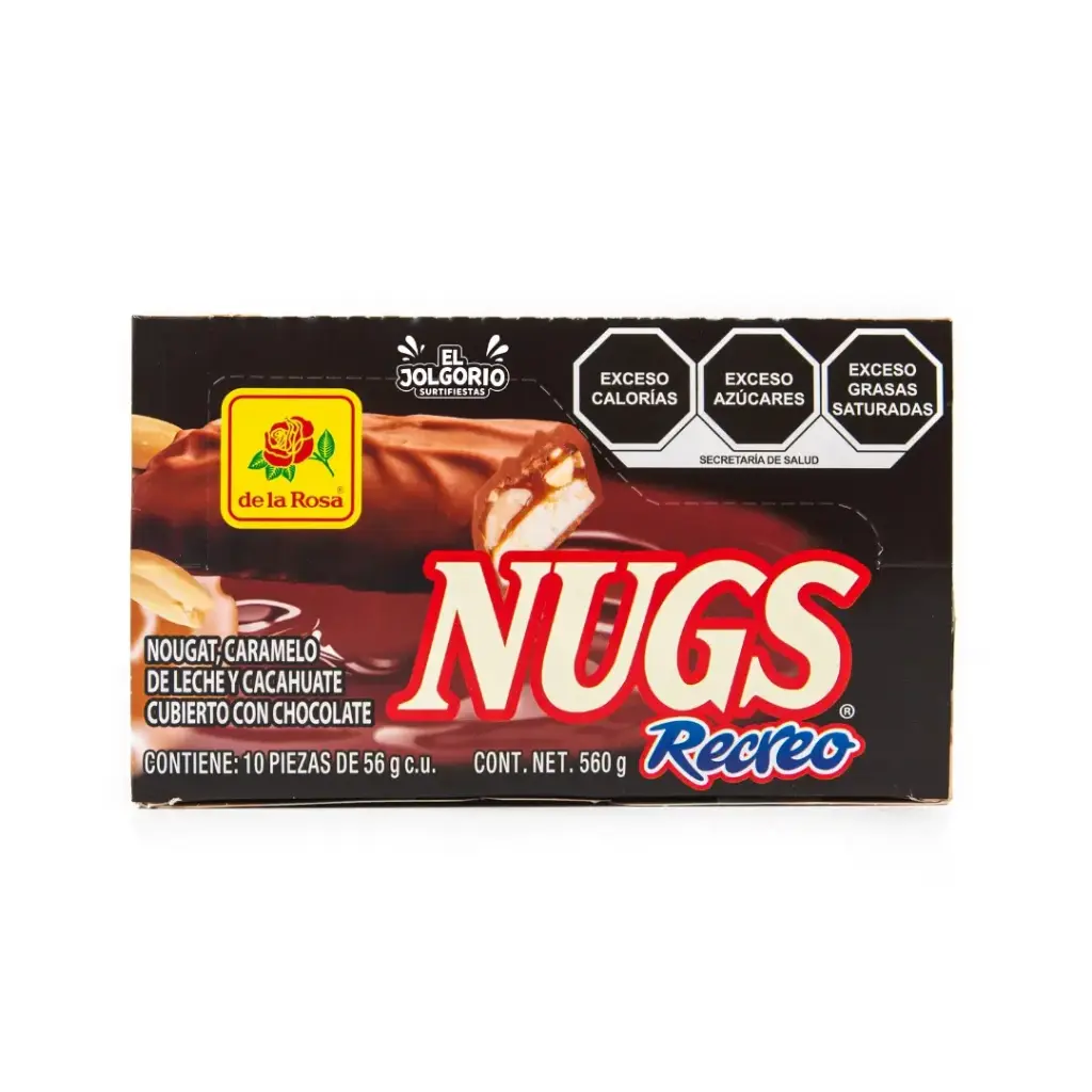 Chocolate Nugs Recreo 10pz