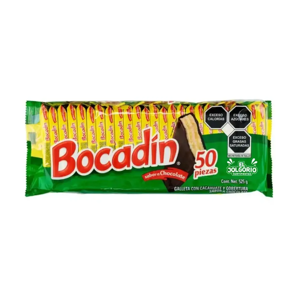 Chocolate Ricolino Bocadin 50pz 525g