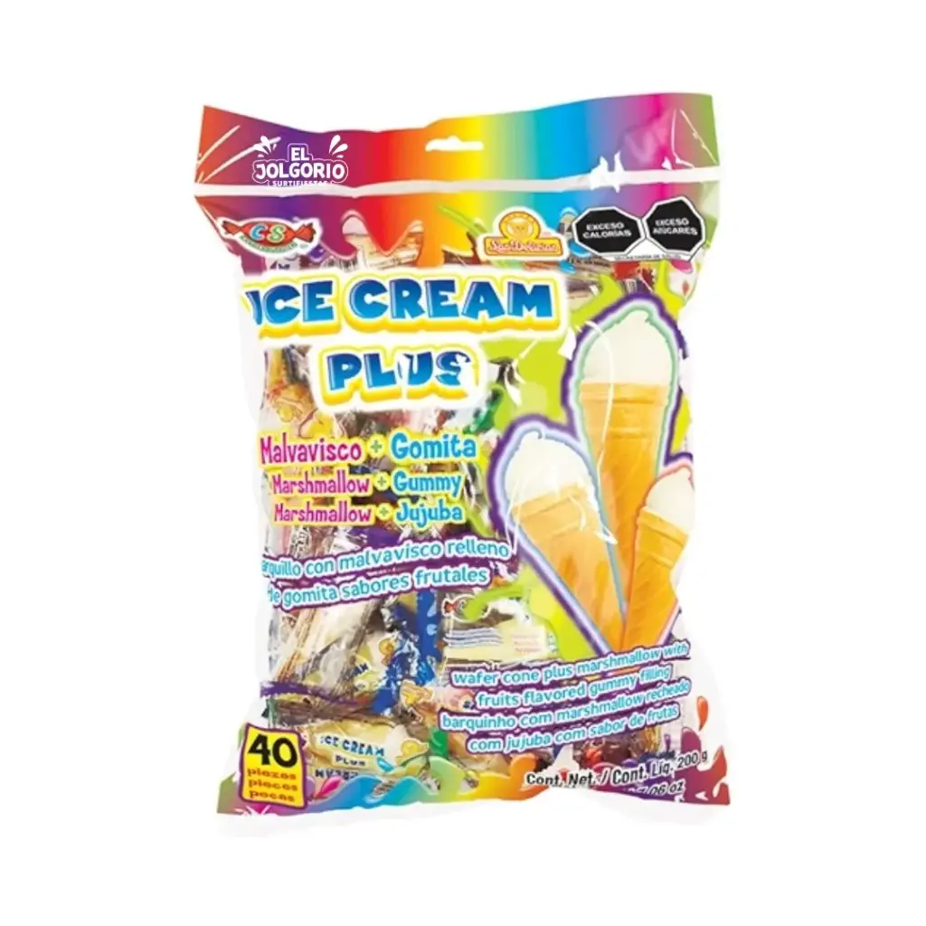 Conitos Ice Cream Plus Las Delicias 40pz 200g