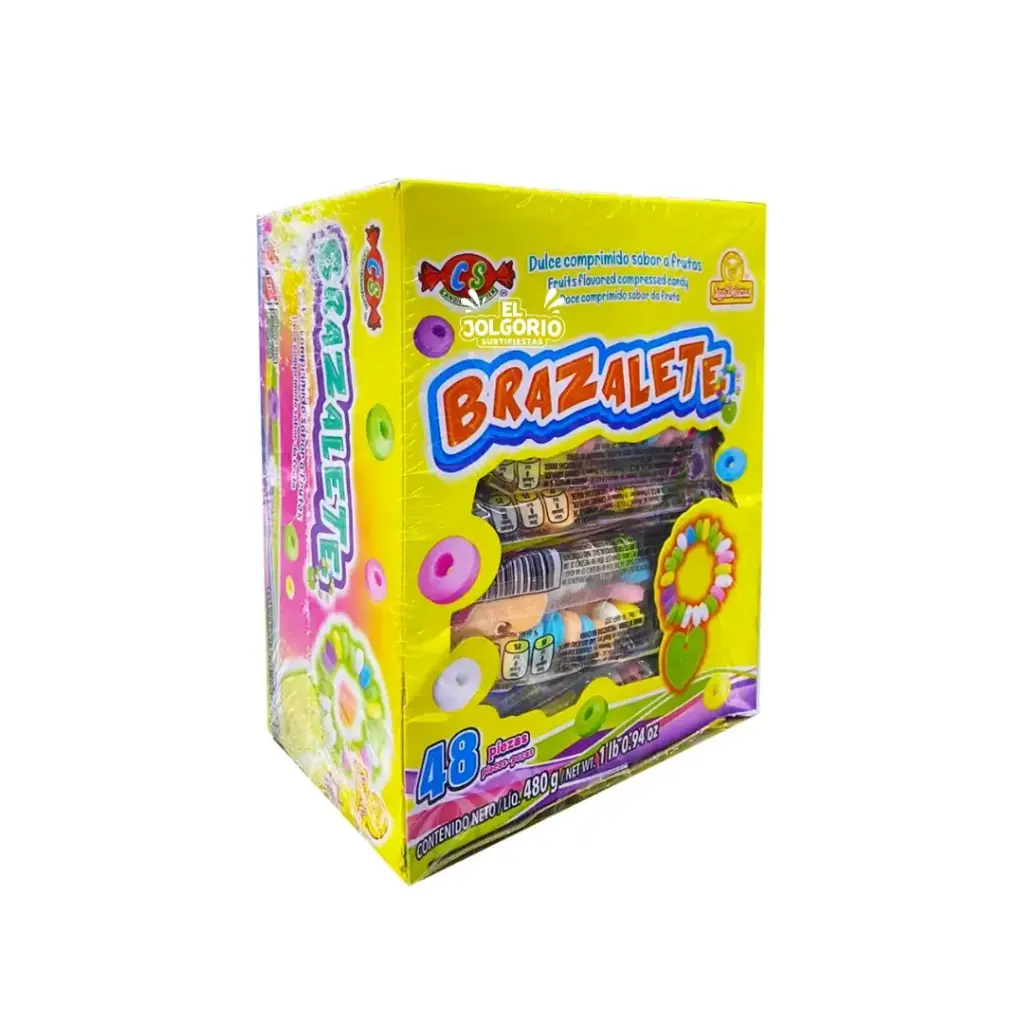 Brazalete Sabor A Frutas Las Delicias 480g