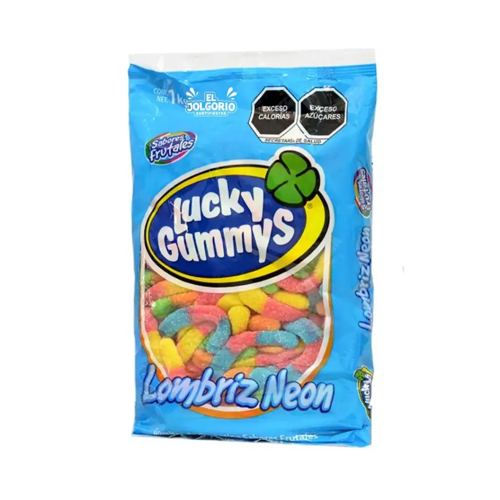 Gomitas Lucky Gummys Lombrices 1kg