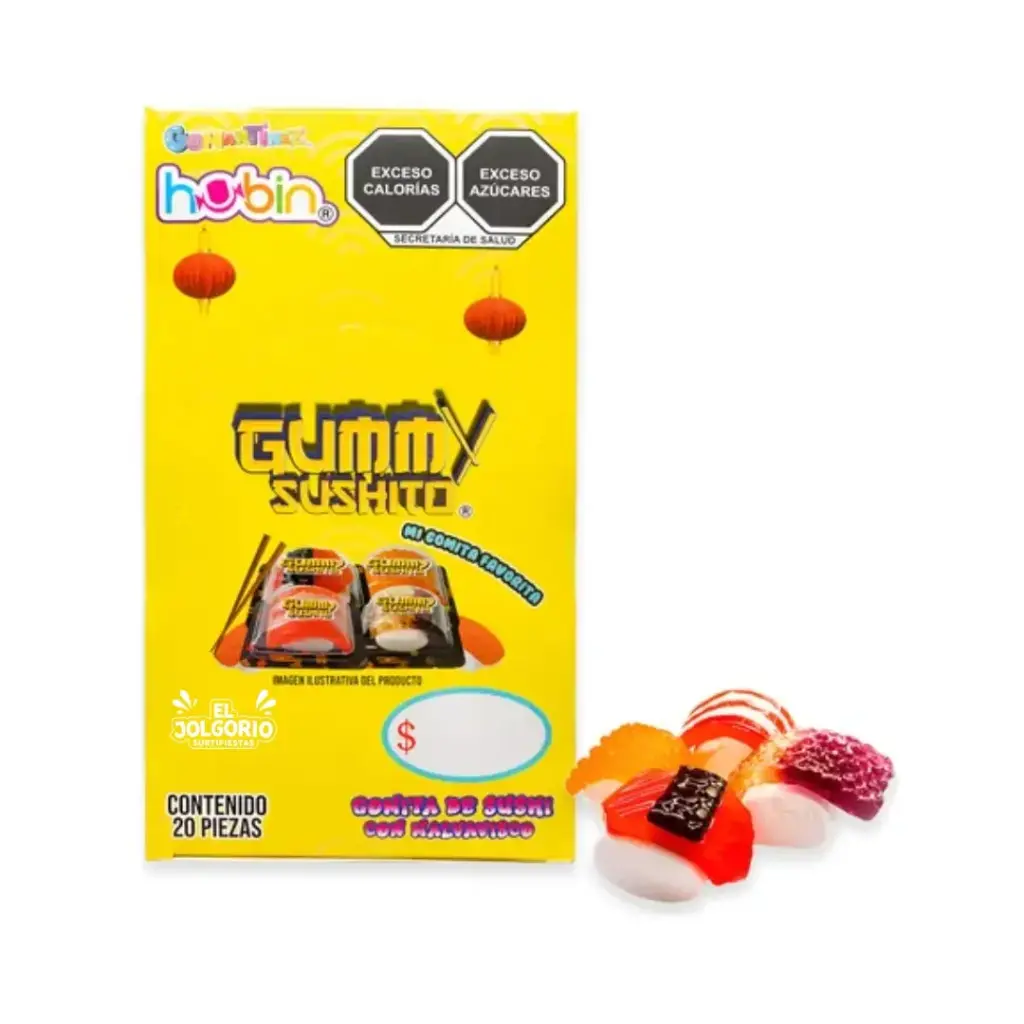 Gummy Sushito Hubin 20pzas