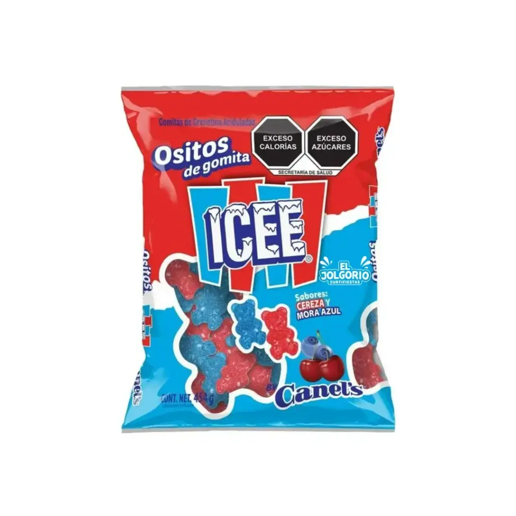 Gomitas Ositos ICEE Cereza/Mora 454g