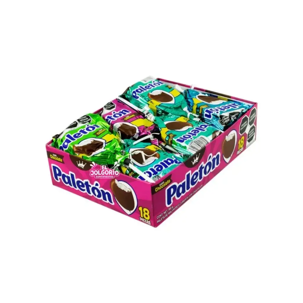 Paleta Paletón Corona Caja C/18