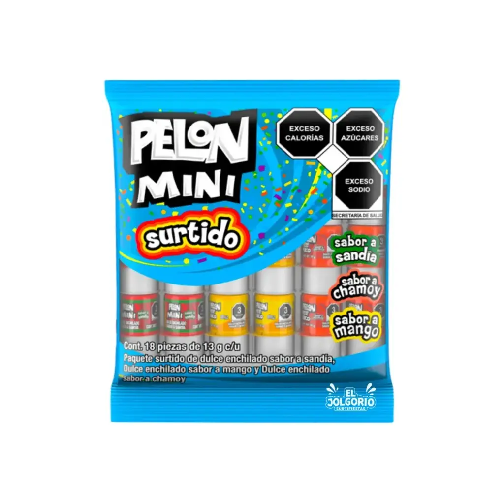 Pelón Mini Surtido 18 Pzas