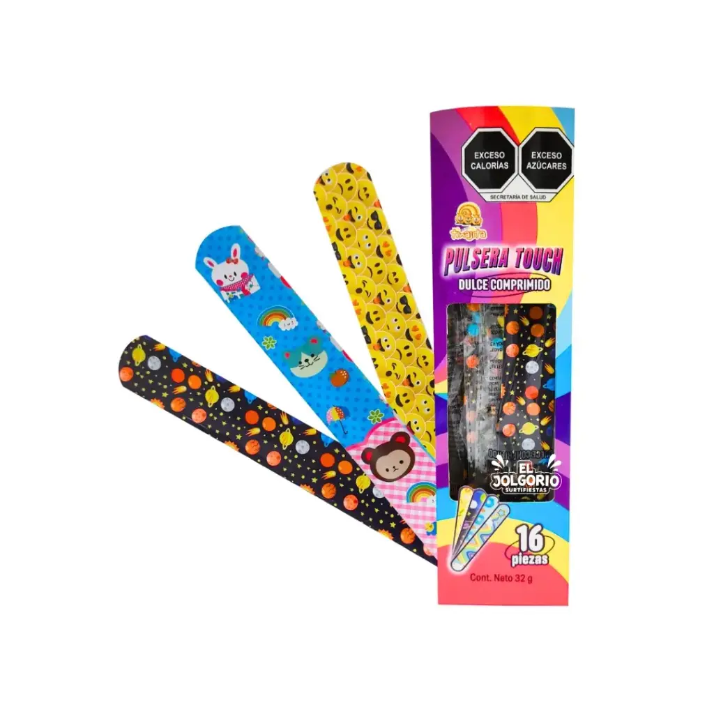 Pulsera Touch Tinajita 16pzas