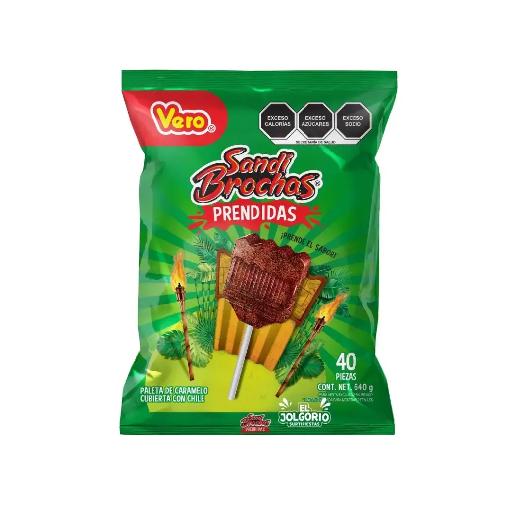 Vero Paleta Sandi Brocha Prendida Vero 24/40