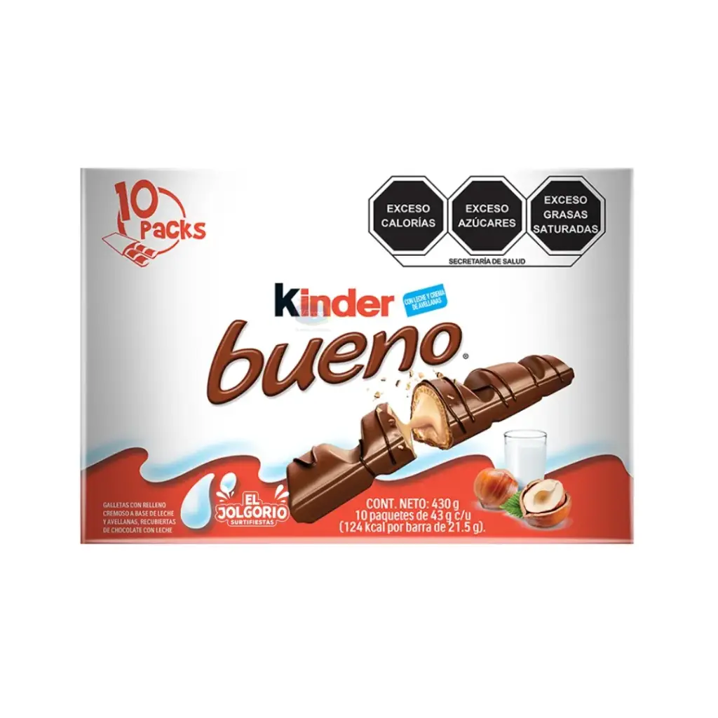 Kinder Bueno 10pzas 430g