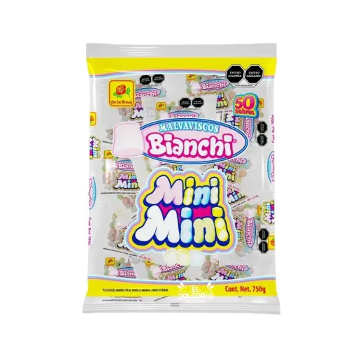 Bombón Mini Mini Bianchi 50pzas 750g