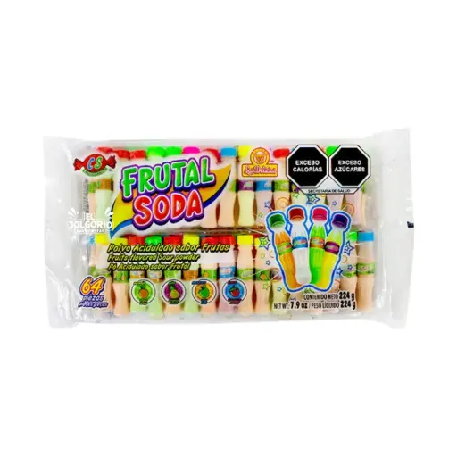 Frutal Soda Las Delicias 224g