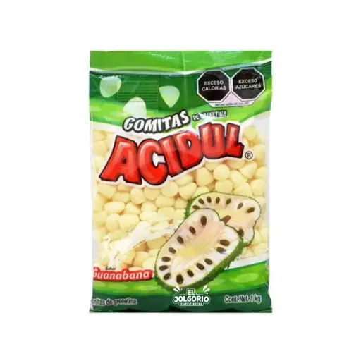 Gomitas Acidul Guanábana 1kg