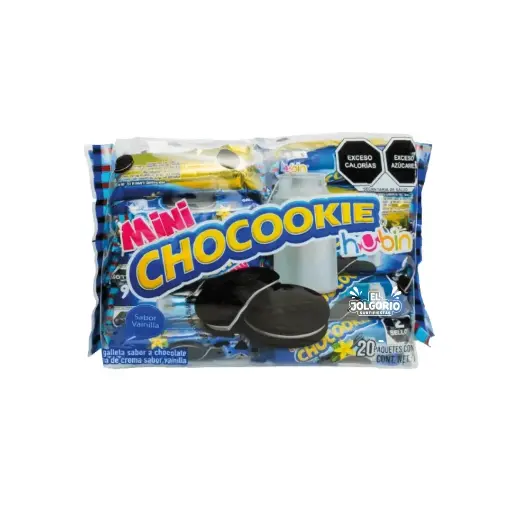 Mini Chocookie Hubin Vainilla 20pz