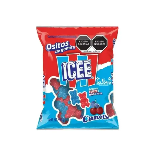 Ositos De Gomita ICEE Cereza Y Mora 454g