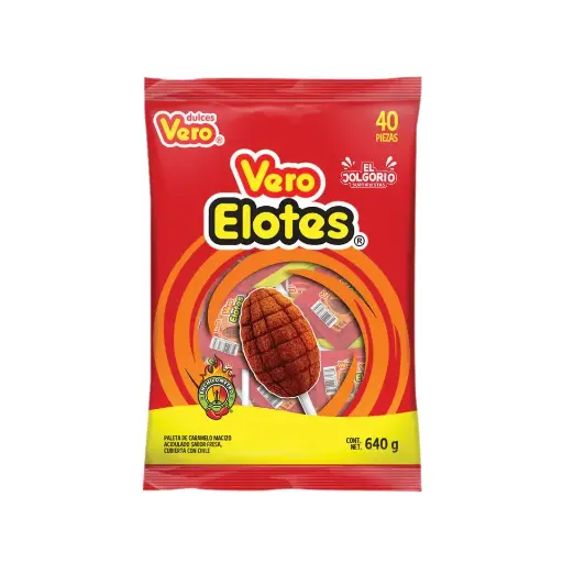 Paletas Vero Elotes 40pzas
