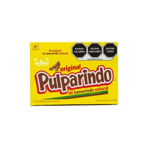 Pulparindo Original 20 Pzas