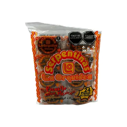 Serpentinas La Orquidea 24pzas