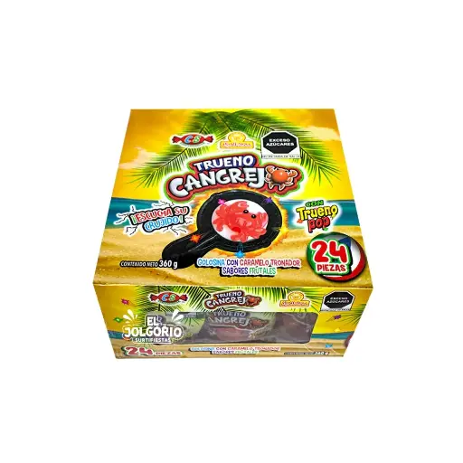 Trueno Cangrejo 24 Pzas Las Delicias